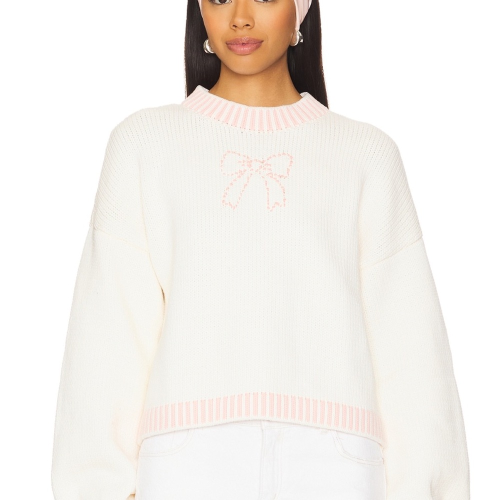 Like new Majorelle Rory bow sweater size small.